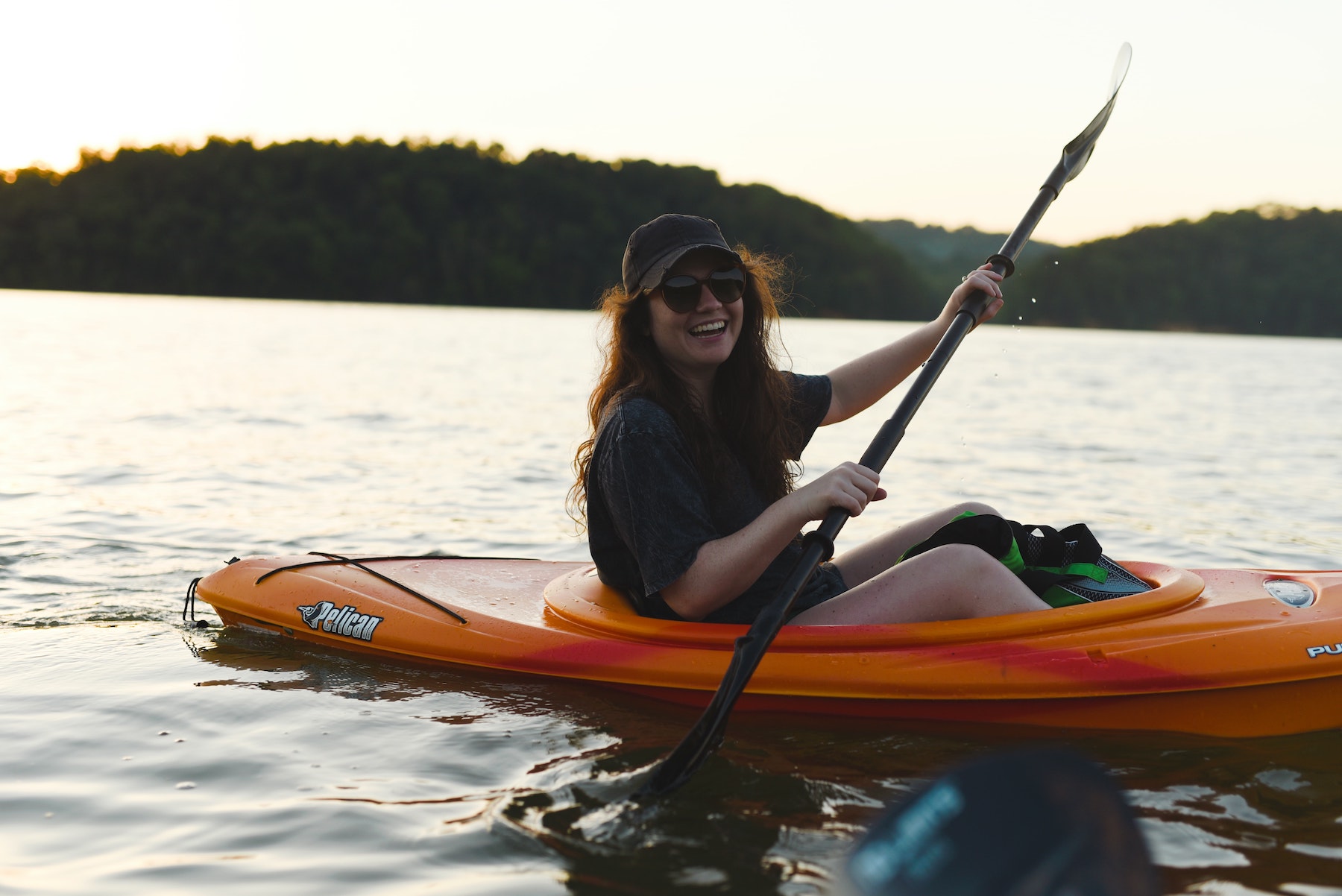 WIIN kayaker female smiling