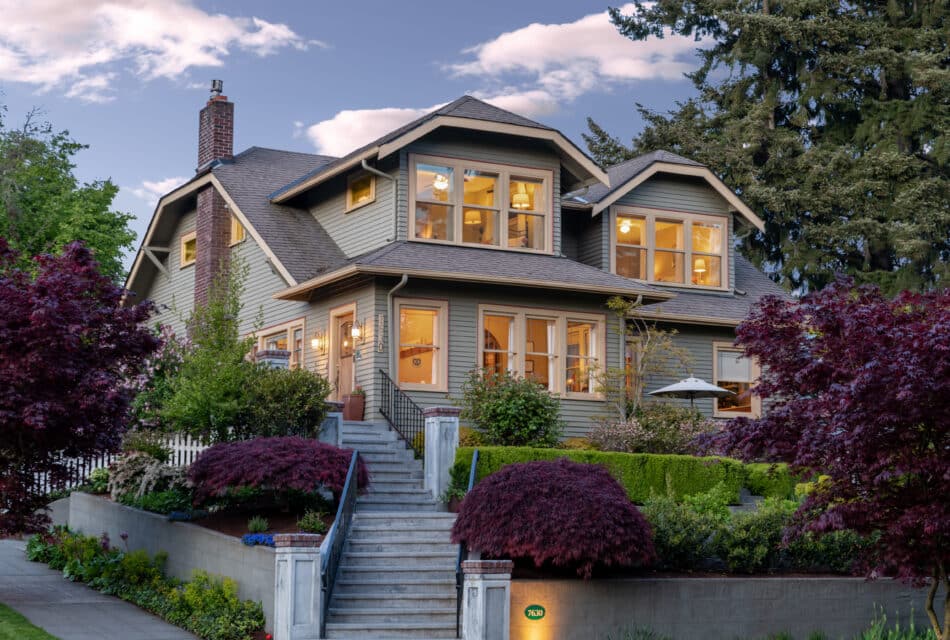 Exterior view of property.