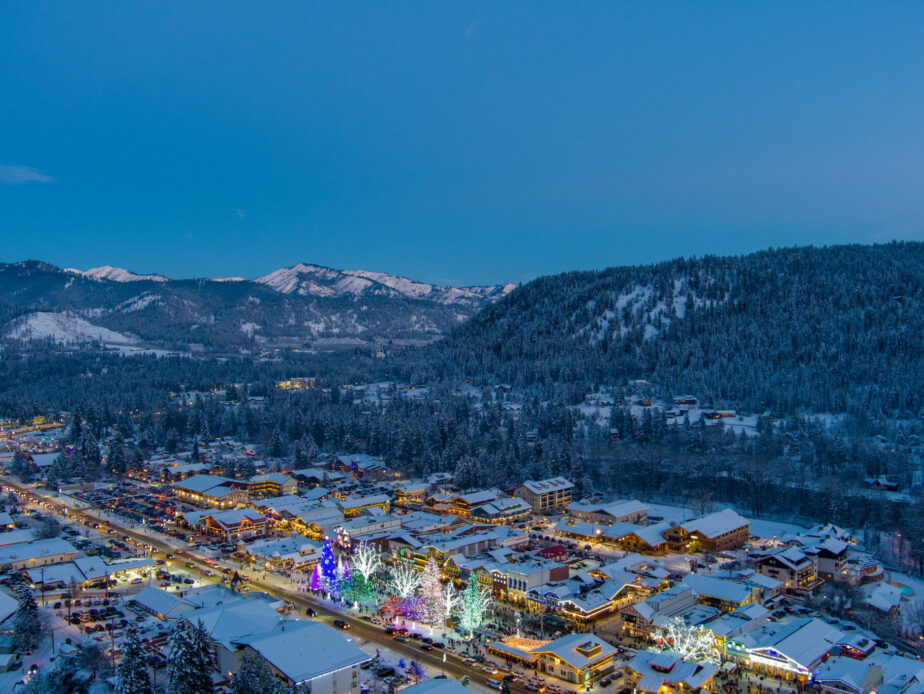 Holiday-lights-Leavenworth-Washington